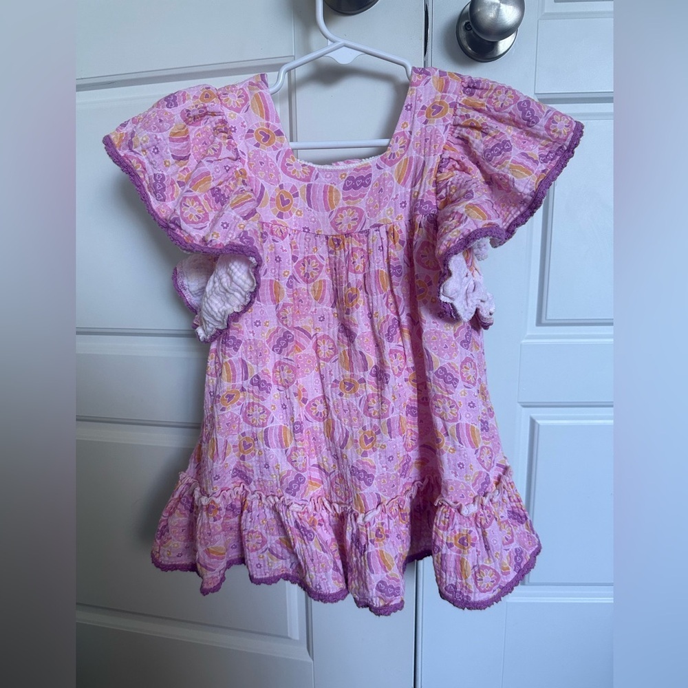 Cheeky Plum Purple Dress with Eggs